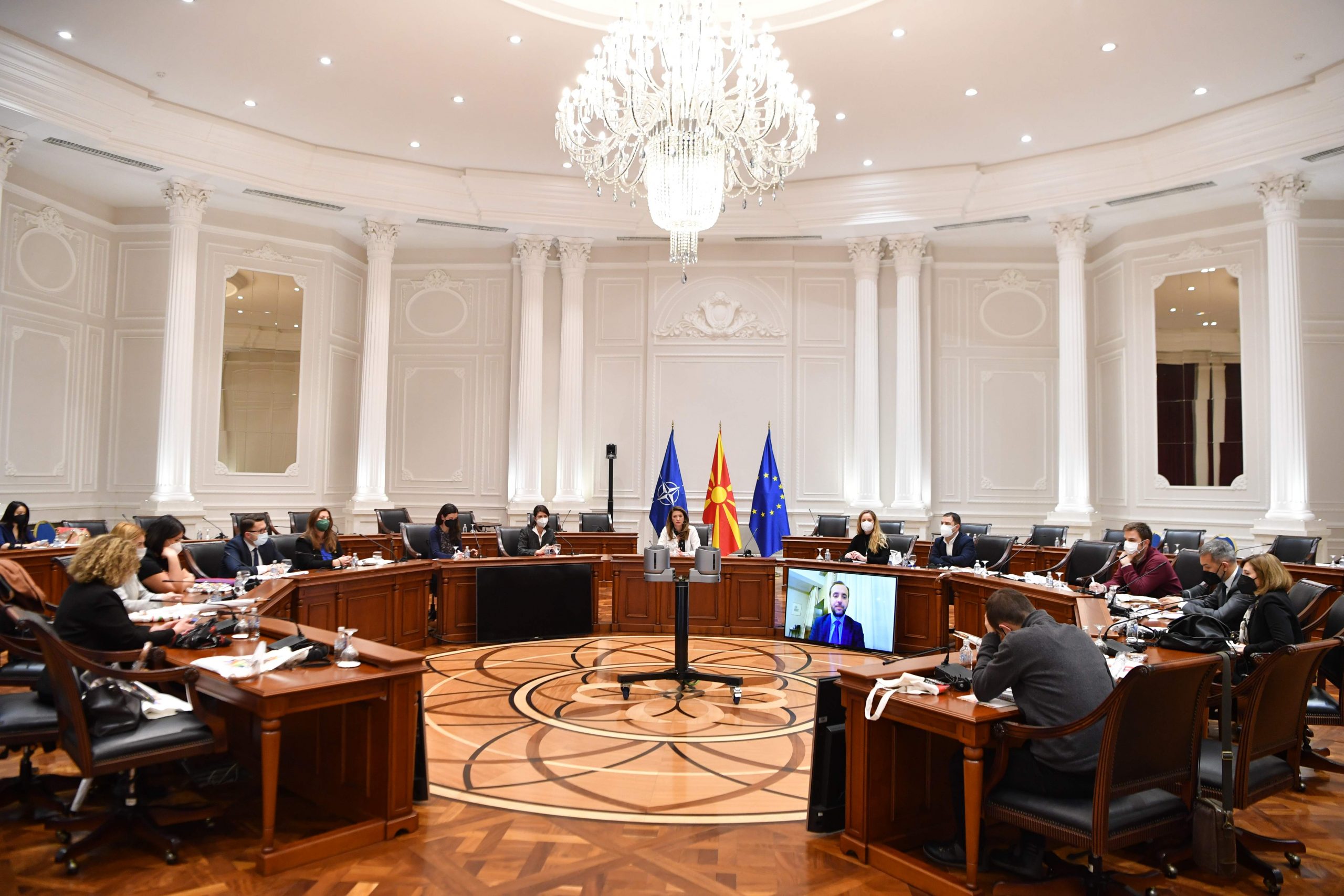 Одржана конститутивна седница на Советот за координација и следење на процесот на Партнерство за отворена Власт 2021-2023