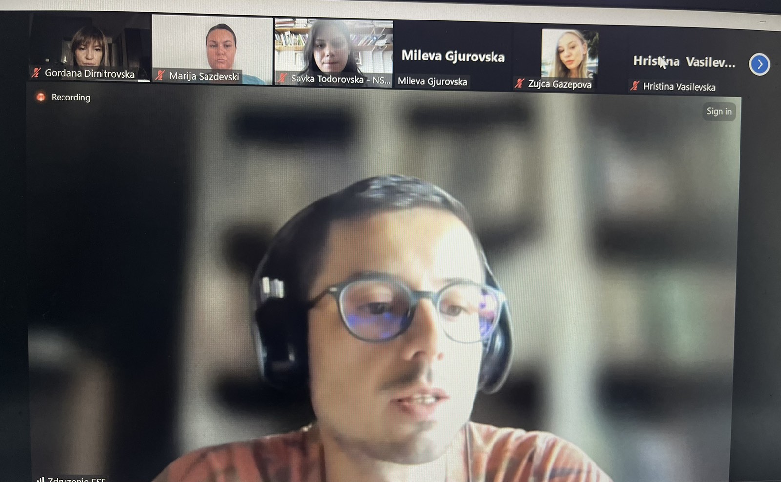 Прв состанок на работната група “Партиципативно донесување на одлуки и граѓанско учество” за ко-креација на шестиот АП за ПОВ 2024 – 2026 година