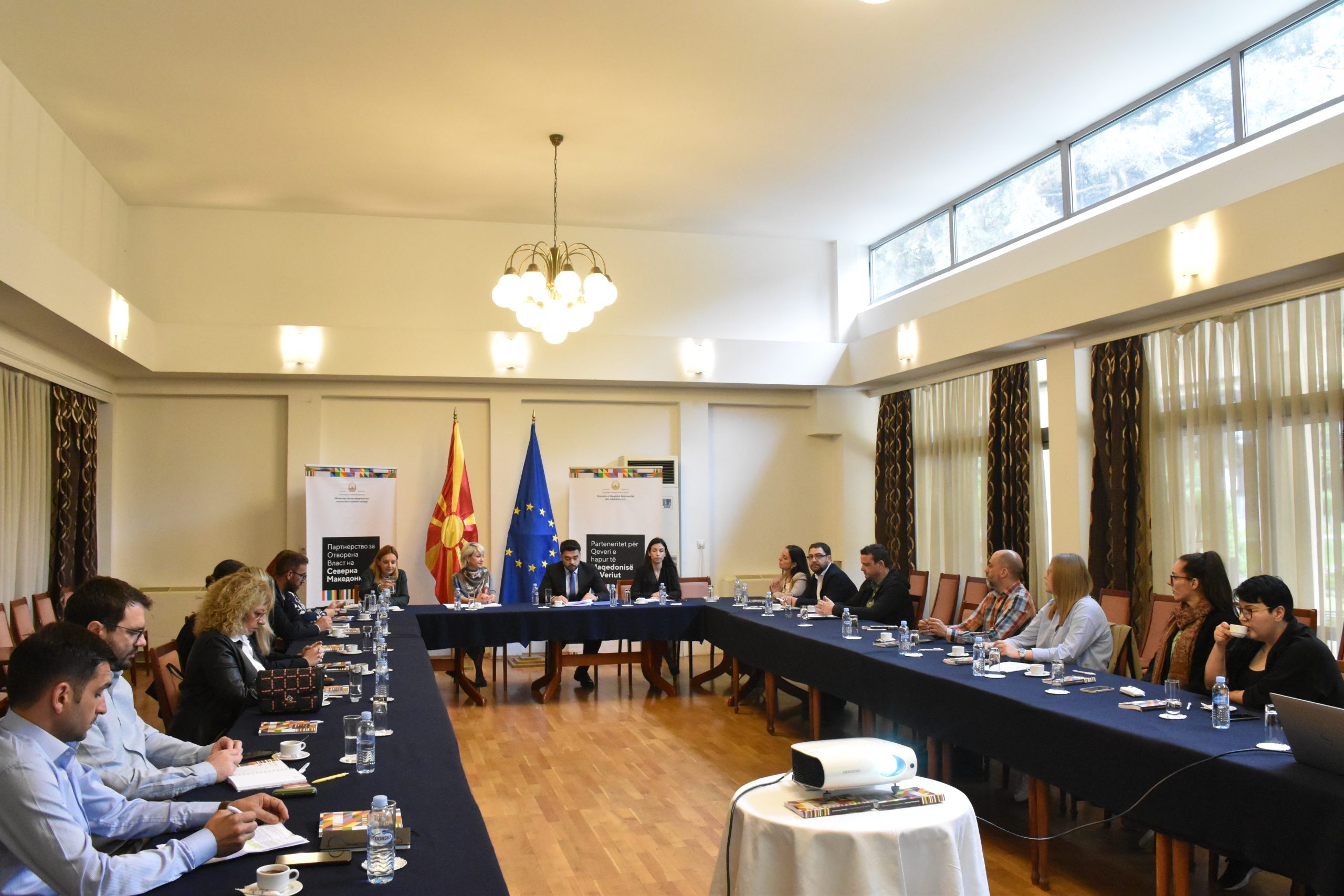 Одржана конститутивна седница на Советот за координација и следење на процесот на Партнерство за отворена Власт 2024-2026